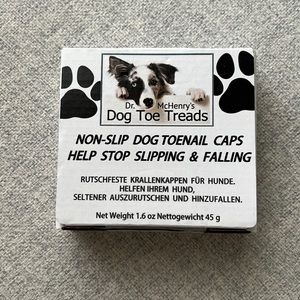 Non slip dog toe nail caps
